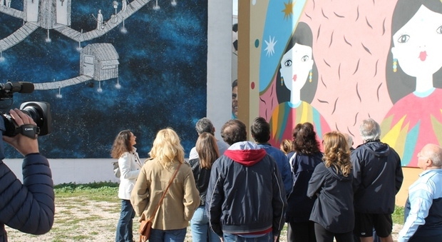Social Tour a Ponticelli passeggiata nel parco dei Murales