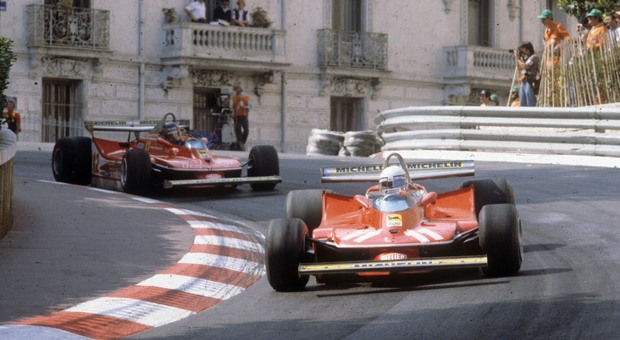 Jody Scheckter e Gilles Villeneuve a Montecarlo