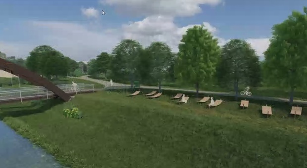 Il canale delle Acque medie diventerà un parco con piste ciclopedonali, progetto presentato alla Sapienza