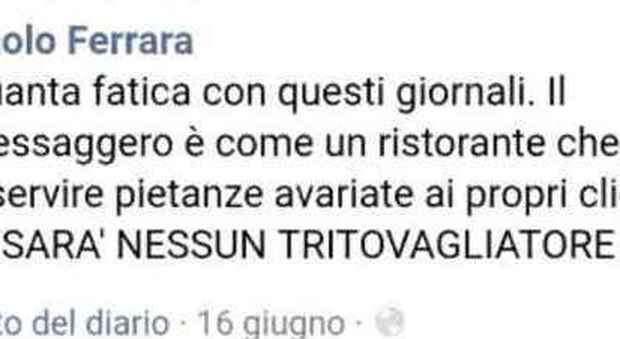 Rifiuti, tritovagliatore aperto a Ostia: ecco cosa scriveva su Facebook il capogruppo M5S Ferrara