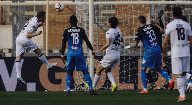 Empoli-Parma 3-3: pareggio pirotecnico, Silvestre a segno al 91’