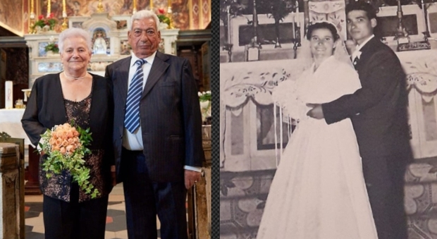 Polla in festa per i 60 anni di matrimonio di Carmelo e Rosaria