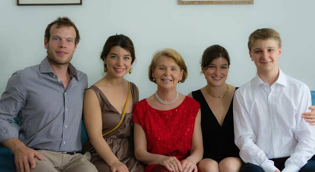 Addio Maria Luisa Vincenzoni, storica giornalista padovana , con i suoi quattro figli