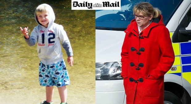 Liam e la mamma Lyndsay Turner (Daily Mail)