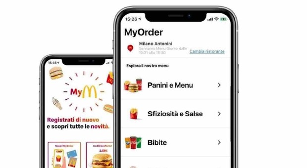 McDonald’s lancia l'app: da oggi in tutta Italia si può ordinare e pagare direttamente dallo smartphone