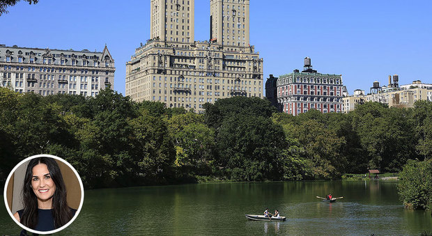 immagine New York, Demi Moore svende attico con vista su Central Park: da 75 milioni il prezzo scende a 59 milioni