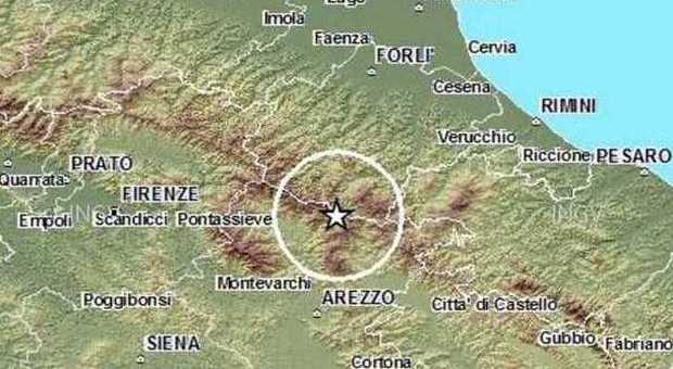 Terremoti, sciame nella notte tra Toscana ed Emilia. Scossa più forte di magnitudo 3.2