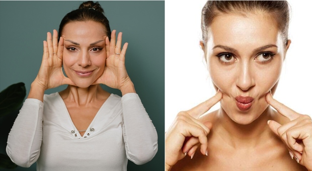 Ginnastica facciale batte gli effetti dell’età, ecco come prevenire le rughe e anche il doppio mento
