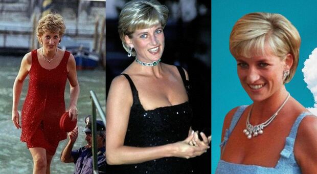 Lady Diana, all'asta i 5 abiti "della rinascita" dopo il divorzio da Carlo: dal rosso di Venezia al nero del suo ultimo compleanno
