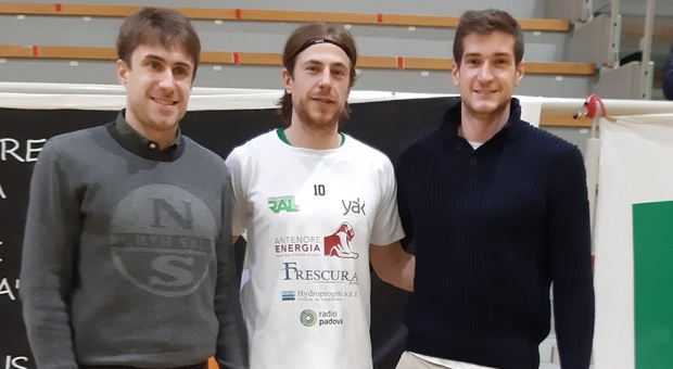 Da destra: Riccardo, Francesco e Andrea De Nicolao