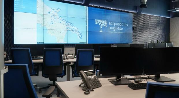 Aqp, inaugurata la control room per il monitoraggio della rete