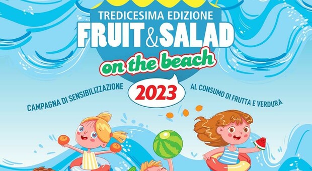 Tredicesima edizione "Fruit & salad on the beach"