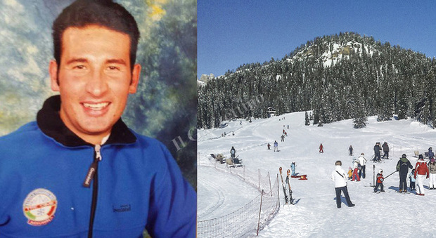 Maestro di sci di 37 anni batte la testa e muore in pista