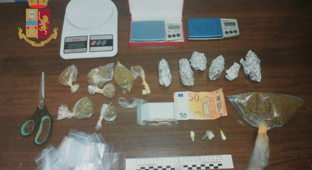 In casa un bazar della droga: arrestato 31enne