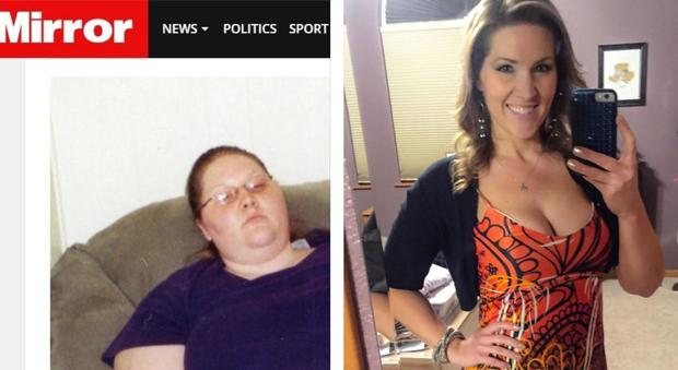 Mamma obesa perde oltre 60 kg in un anno, ora è irriconoscibile: ecco come ha fatto (Mirror.co.uk)