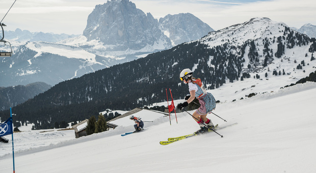 Val Gardena Dolomites Dirndl Ski Day (foto ASP)