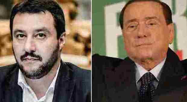 Berlusconi vede Salvini ad Arcore, intesa per fermare Renzi