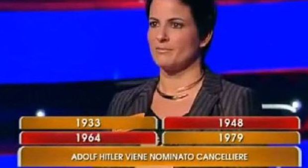 La storia, questa sconosciuta: gaffe alla trasmissione "L'Eredità", «Hitler cancelliere nel 1979»
