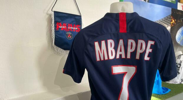 La maglia di Mbappé