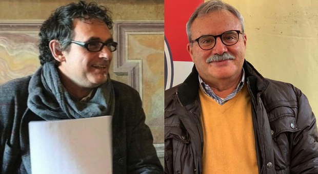 Massimo Erbetti e (a des.) Massimo Giampieri