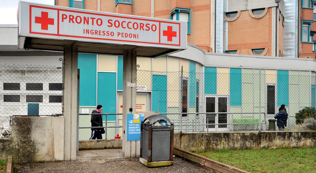 Il pronto soccorso dell'ospedale di Fano