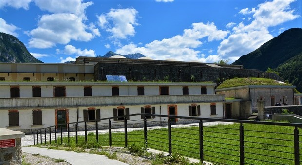 La fortezza di Col Badin a Chiusaforte