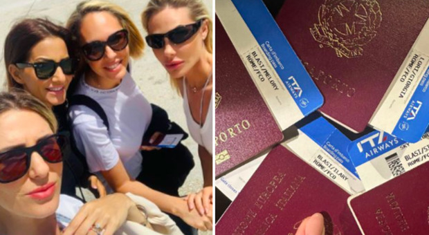 Ilary Blasi in partenza con la sorella e le amiche: vacanza tra donne... senza Bastian
