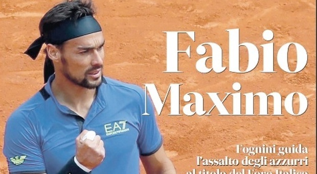 “Fabio Maximo”: oggi in edicola con Il Messaggero l’inserto sugli Internazionali Bnl 2019