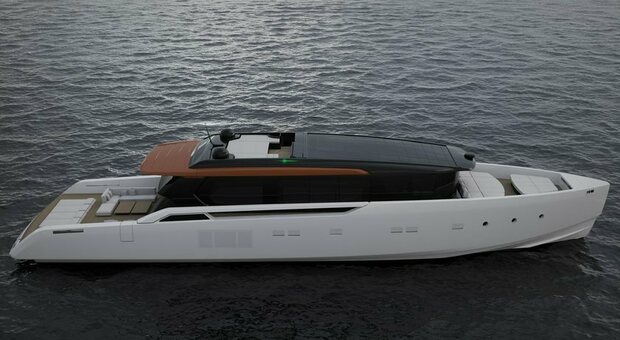 Il Sanlorenzo della svolta, lo yacht di 35 metri, primo d’una nuova linea Sport Performance