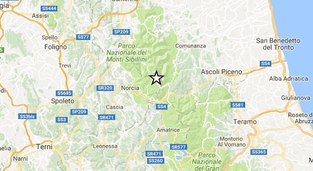 Scossa di magnitudo 3 avvertita ad Arquata: torna l'incubo terremoto