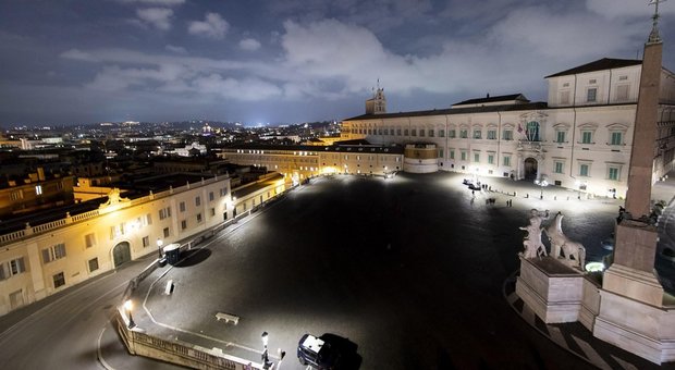 M'illumino di meno tra Colosseo e Quirinale: la notte di Roma