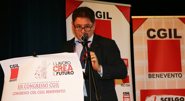 Luciano Valle, segretario generale della Cgil sannita