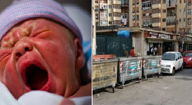 Neonata morta fra i rifiuti, la madre in Sicilia per partorire di nascosto