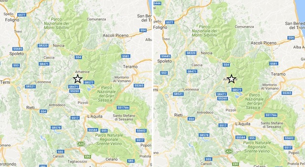Centro Italia, oltre 80 scosse nella notte. Le più forti tra Amatrice e Montereale