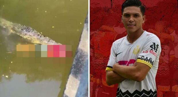 La morte choc del calciatore Ortiz, divorato da un coccodrillo: la polizia gli spara per recuperare il cadavere