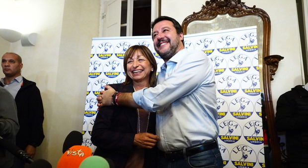 Regionali Umbria, la rivincita di Salvini: «Il Colle adesso rifletta, governo senza futuro»