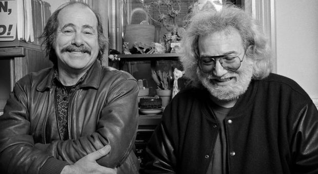 Robert Hunter con Jerry Garcia