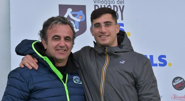 Il presidente Diego D'Orazio con Alessandro Fusco