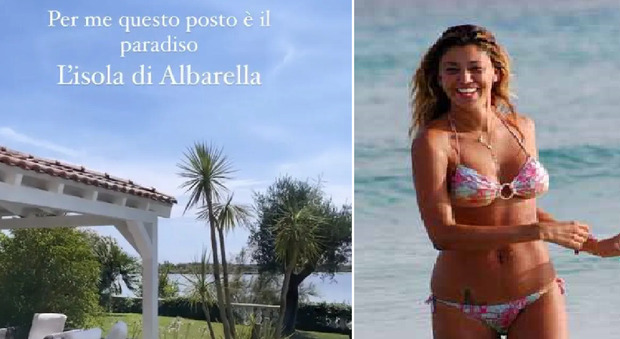 Belén in vacanza ad Albarella: «Questo posto per me è il paradiso»