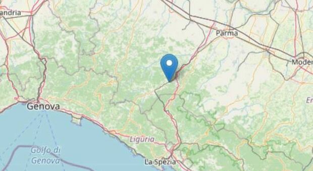 Terremoto vicino Parma di magnitudo 3.5. Scossa con epicentro a Valmozzola