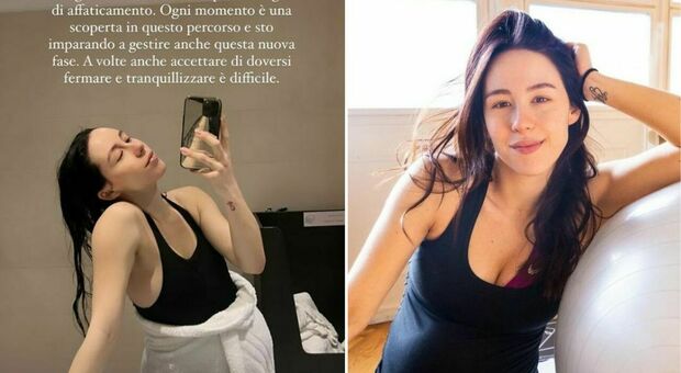 Aurora Ramazzotti incinta, torna sui social e spiega il motivo della sua assenza: «Inizio ad avere segni di affaticamento»