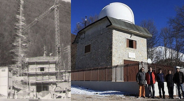 La costruzione dell'Osservatorio di Campo Catino e come è oggi