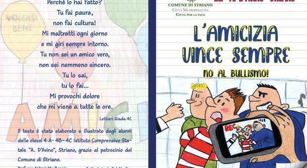 “L’amicizia vince sempre”, a Striano gli alunni della primaria scrivono un libro sul bullismo