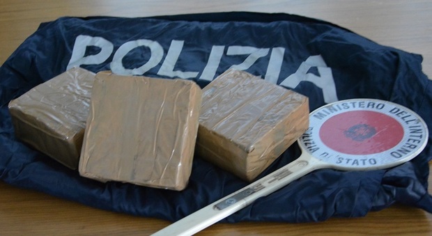 Droga sequestrata a Udine dalla polizia nel 2015