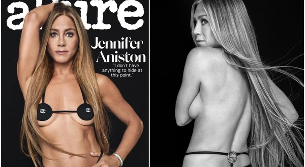 Jennifer Aniston nuda, le foto hot dell'attrice per Allure: «A 53 anni non ho più niente da nascondere»