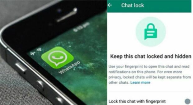 Whatsapp, arriva "Chat lock" per nascondere le conversazioni. Come funziona: password, niente notifiche e impronta