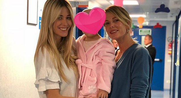 Elena Santarelli e Alessia Marcuzzi (Instagram)