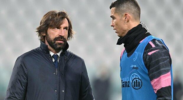 Serie A, Ronaldo salta il match con l'Atalanta: «Problema a un flessore». Pirlo punta su Dybala