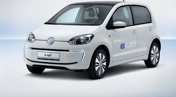 Una delle prime foto ufficiali della e-up!, la Volkswagen elettrica