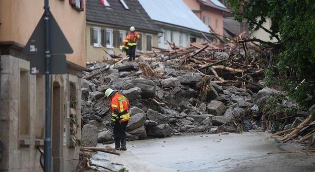Forti inondazioni in Germania, almeno 4 morti durante la notte